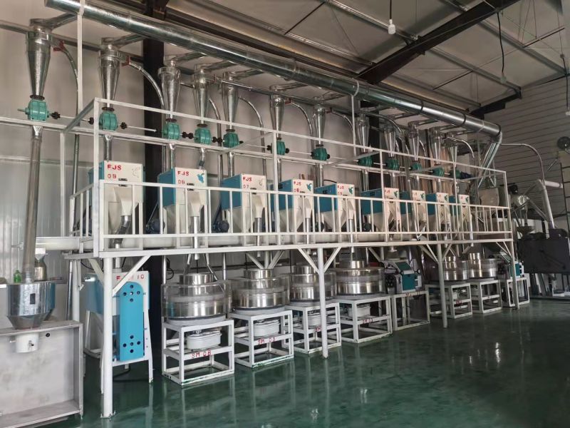 河南安陽內(nèi)黃6+2石磨面粉機(jī)